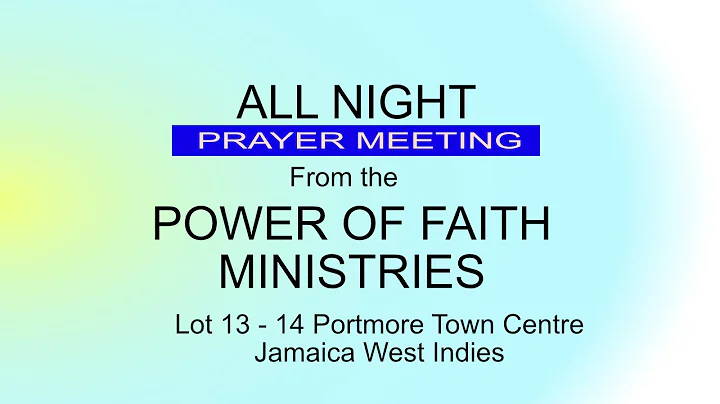 All Night Prayer Service - December 16, 2022