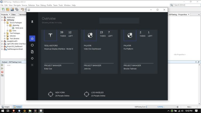 java swing ui - a sample dark ui - YouTube java-swing-ui-a-sample-dark-ui-youtube