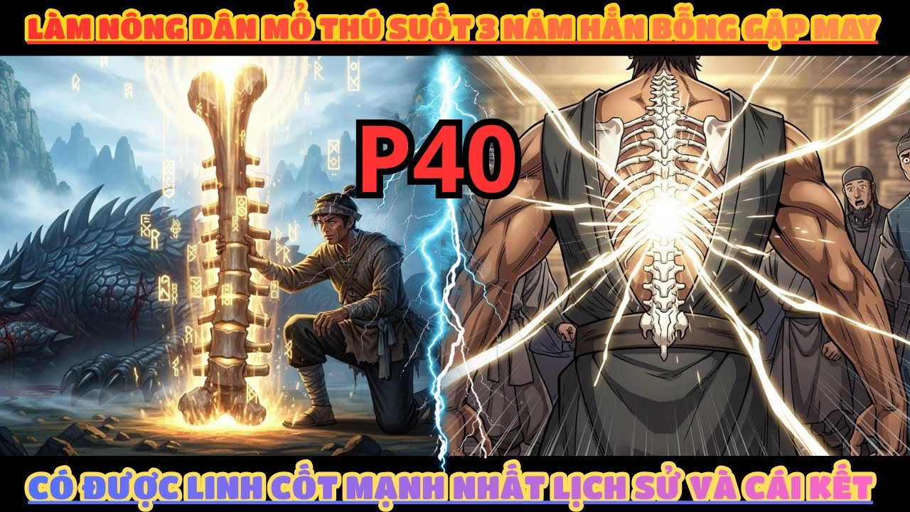 LÀM NÔNG DÂN MỔ THÚ SUỐT 3 NĂM HẮN BỖNG GẶP MAY CÓ ĐƯỢC LINH CỐT MẠNH NHẤT LỊCH SỬ - P40