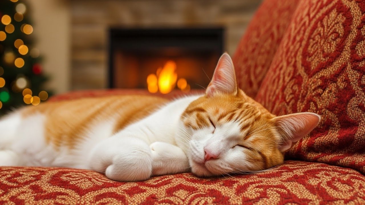 CAT DREAMSCAPE – SLEEP MUSIC FOR CATS | NIGHT SKY WINDOW 🌌🐈‍⬛ - YouTube
