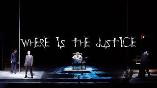 Video thumbnail of "where is the justice? [lyrics] | death note musical"