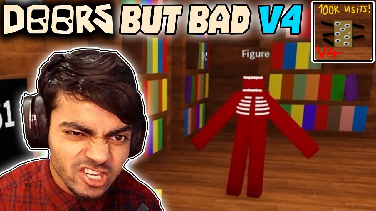 Doors but bad V4 FULL GAMEPLAY [Roblox] YouTube