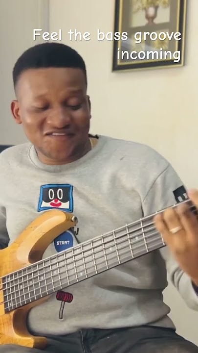 African Praise Bass Groove 💯 #bassist