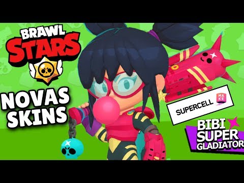 NOVA SKIN BEA SAMURAI NO BRAWL STARS! SUPERCELL MAKE 