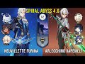 C0 Neuvillette Furina and C0 Arlecchino Vape Melt | Genshin Impact Abyss 4.6 Floor 12 9 Stars