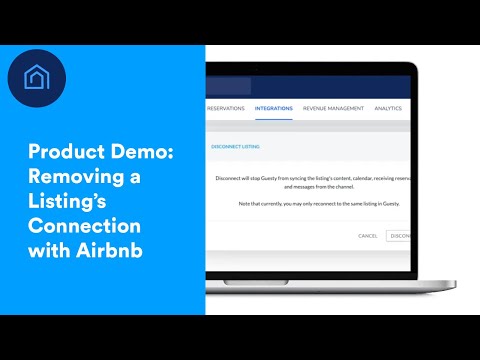 Removing a Listing’s Connection with Airbnb | Guesty Product Demo