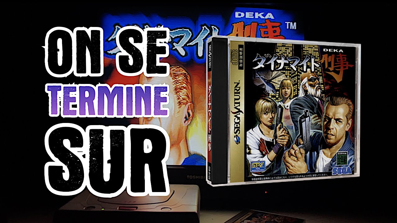 Jogo Dynamite Deka - Sega Saturn (Japonês