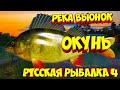 русская рыбалка 4 - Окунь река Вьюнок - рр4 фарм Алексей Майоров russian fishing 4