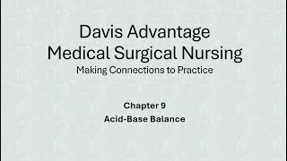 Ch 9 Acid-Base Balance