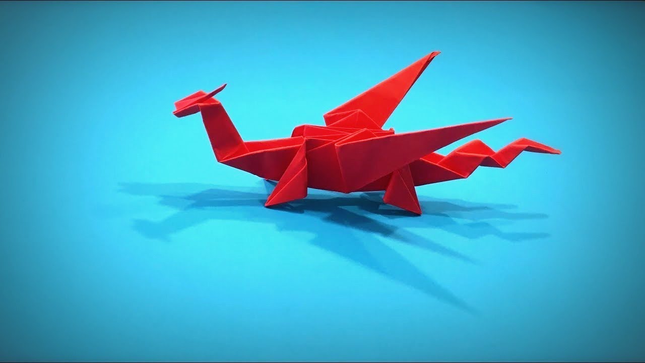 How To Make A Paper Dragon Diy Easy Origami Step By Step Ver 1