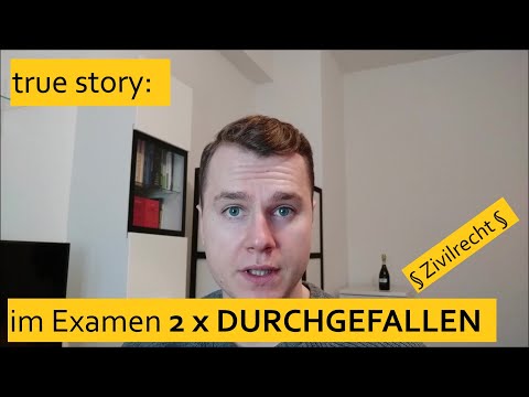 Jura Examen - 2 x DURCHGEFALLEN - wegen Zivilrecht