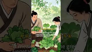 中国传统习俗节日”偷菜节“ #能量療愈 #人生感悟 #midjourney