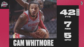 Cam Whitmore EXPLODES for Career-High 42 PTS in 29 MIN vs. Squadron