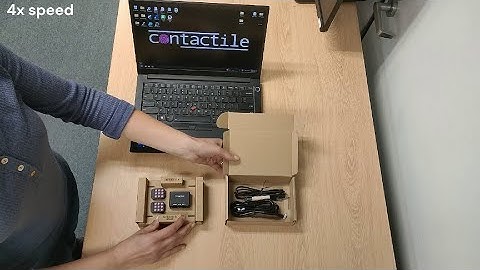 Unboxing the PapillArray Tactile Sensor Array Development Kit