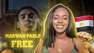 MARWAN PABLO  FREE (MusicVideo) (Prod. by Molotof) Reaction