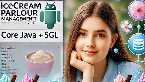 Icecream Parlour Management System