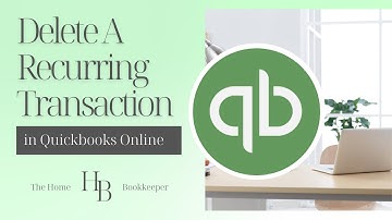 How To Delete A Recurring Transaction In QuickBooks Online | Business Owner View