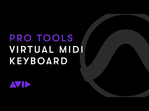 Pro Tools — Virtual MIDI Keyboard