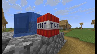 🔴Minecraft - TNT village live  #minecraft #shorts
