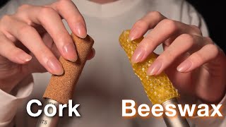 ASMR Which Do You Prefer? | Beeswax Sheet vs Cork Sheet (No Talking)