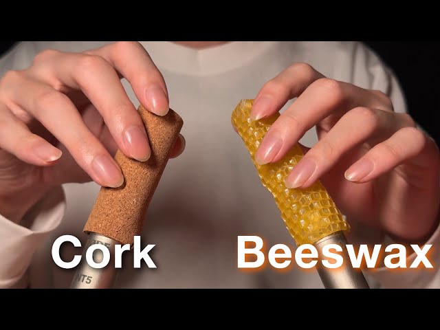 ASMR Which Do You Prefer? | Beeswax Sheet vs Cork Sheet (No Talking)