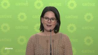 Parteipressekonferenz Die Grünen mit Parteichefin Baerbock und Ricarda Lang Parteipressekonferenz Die Grünen mit Parteichefin Baerbock und Ricarda Lang
