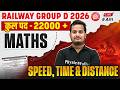 RRB Group D Maths Class 2026 | Time, Speed &amp; Distance | Railway Group D Maths Class By Shubham Sir