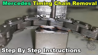 Mercedes Benz Timing Chain Removal & Install Part 1  How To DIY