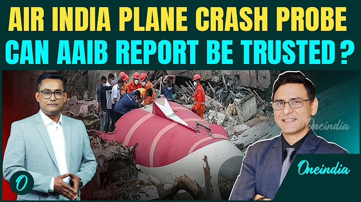 Air India Plane Crash AAIB Report|Global Aviation Expert, Pilots' Body Question Report