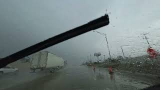 Driving From Summit to Homewood, Illinois in the Rain | 4K POV Drive (No Talking, No Music)