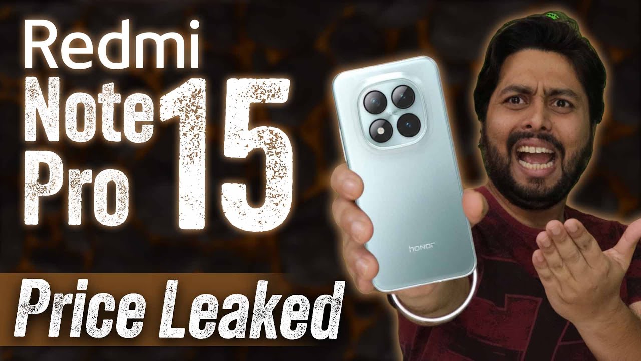 Redmi Note 15 Pro Launching Soon, First Look with Full Specs & India Price – Huge Upgrade! 🔥
