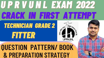 CRACK UPRVUNL TG2 EXAM IN FIRST ATTEMPT/ UPRVUNL CBT EXAM BOOK / STRATEGY /QUESTION PATTERN / FITTER