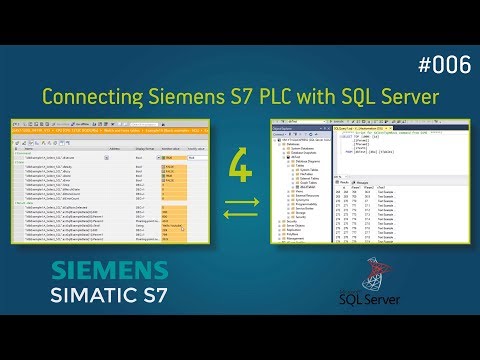 How to connect a Siemens S7 1200 PLC to a SQL Server Database