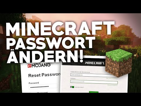 Video: Wie ändere ich mein Minecraft-Passwort?