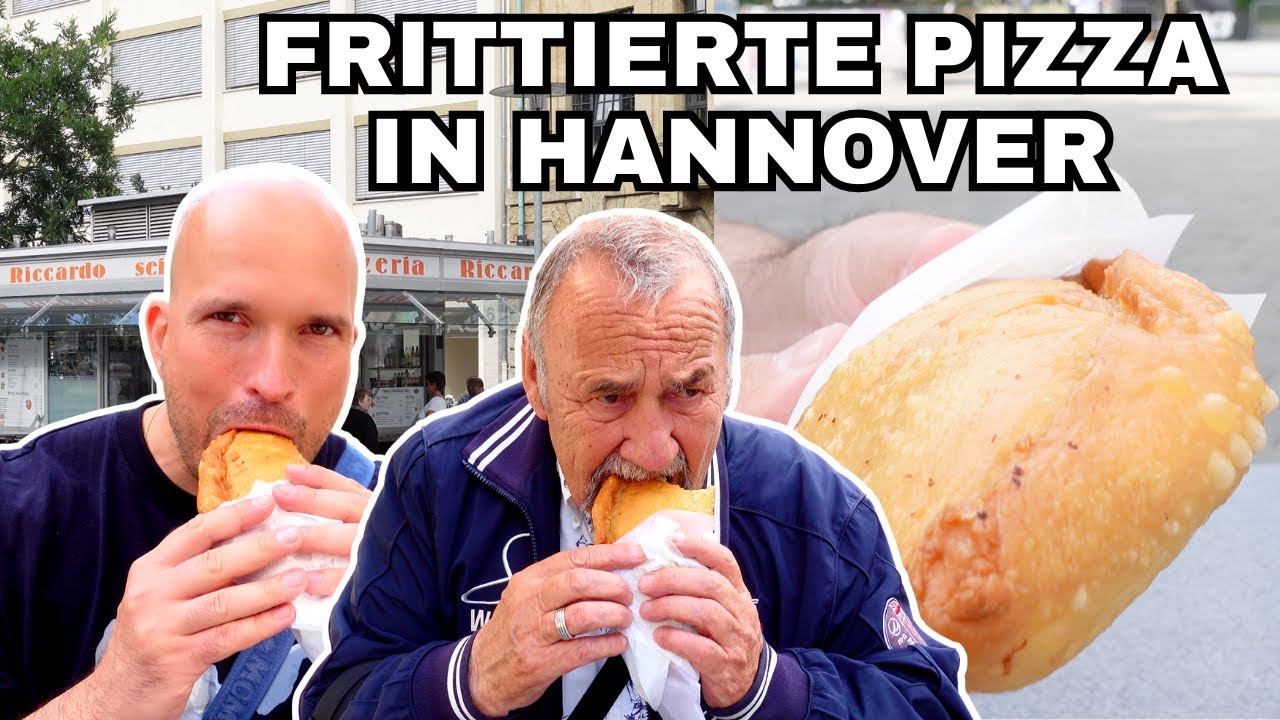 Wir Testen Frittierte Pizza in Hannover!🍕 | Food Hotspot in Hannover