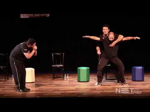Impromédia no palco do THEATRO NET RIO