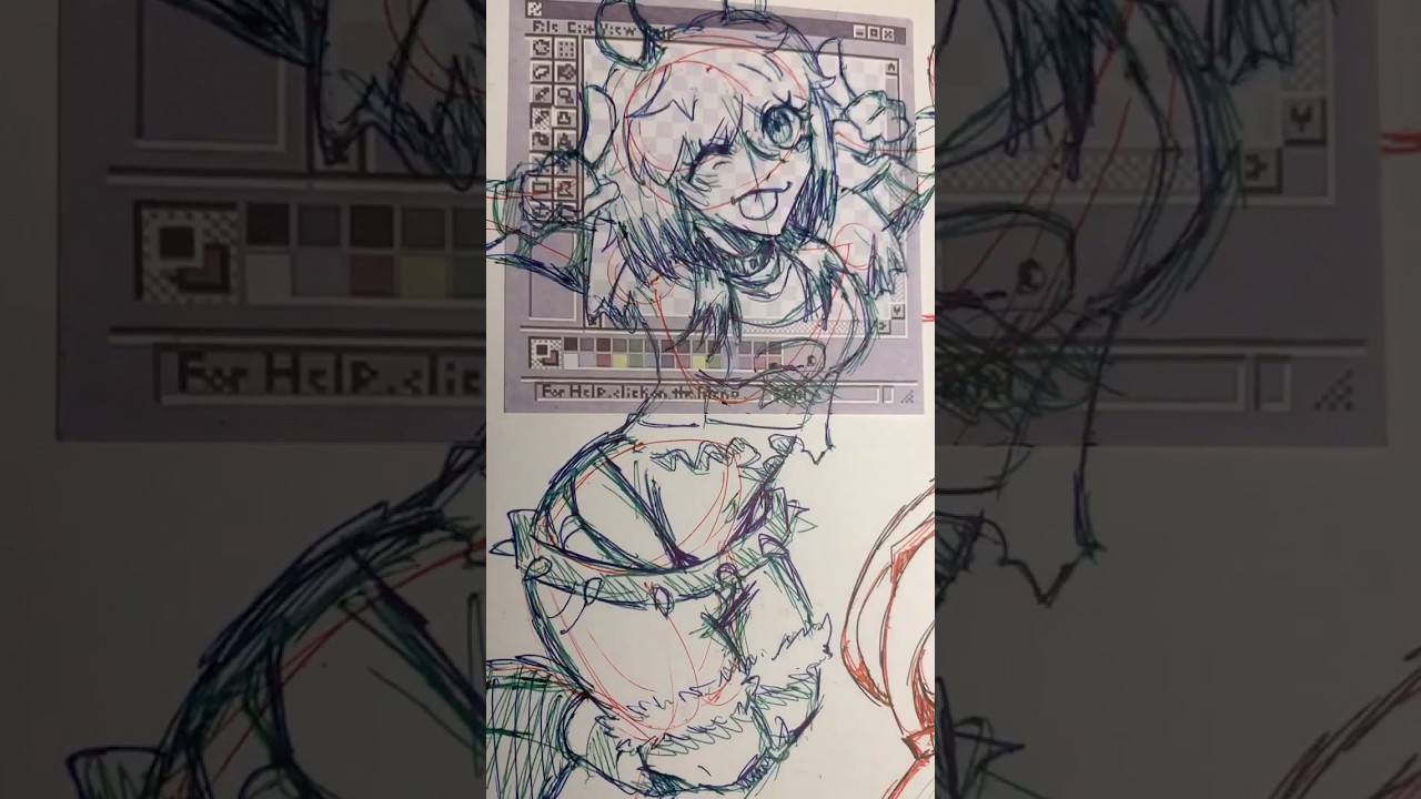 epic sketchbook pages pt 2 #art #artist #sketch #sketchbook