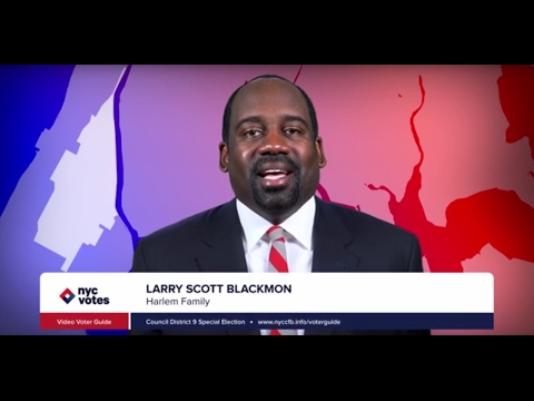 2017 Council District 9 Special Election: Larry Scott Blackmon