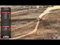 Aerial view of trophy trucks and dust plumes at RM 138—Menzies, McMillin, Lofton, Ampudia #baja500