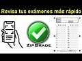 Cómo usar Zipgrade para revisar hojas de respuestas