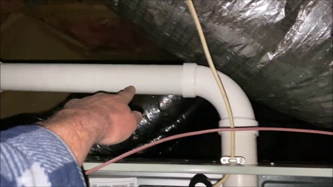 HVAC checking behind installers