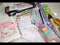 HUGE Aliexpress haul! More planner goodies Hello Kitty Planner! Kawaii school supplies!