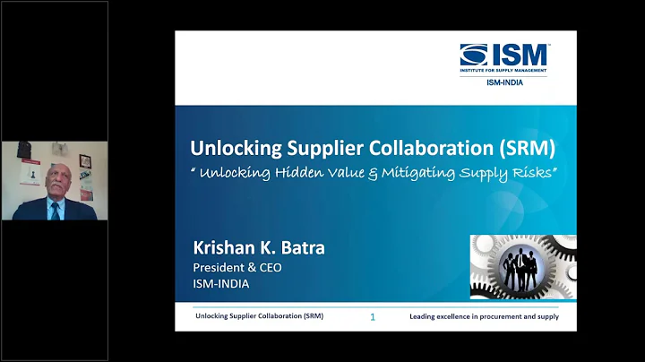 Webinar on 'Unlocking Supplier Collaboration'