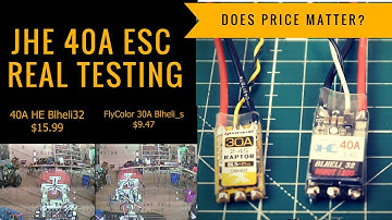 New ESC 2018 Blheli32 // JHE 40A ESC Review and Noise Testing