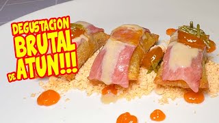 Degustación BRUTAL de ATÚN ROJO de ALMADRABA en el CONCURSO de TAPAS!!!