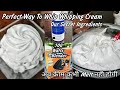 How To Whip Whipping Cream Perfectly | अब Whip क्रीम कभी Melt नहीं होगी | My Whipping Cream Secret