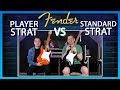 Fender Player vs Fender Standard Stratocaster