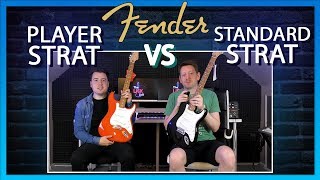 Fender Player vs Fender Standard Stratocaster chords