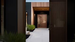 Luxury home exterior background