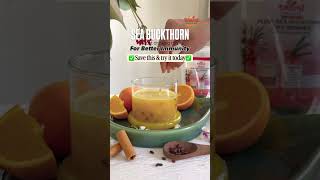 Sea Buckthorn Tea | Easy Wellness Drink for Immunity &amp; Skin | Natural Superfood